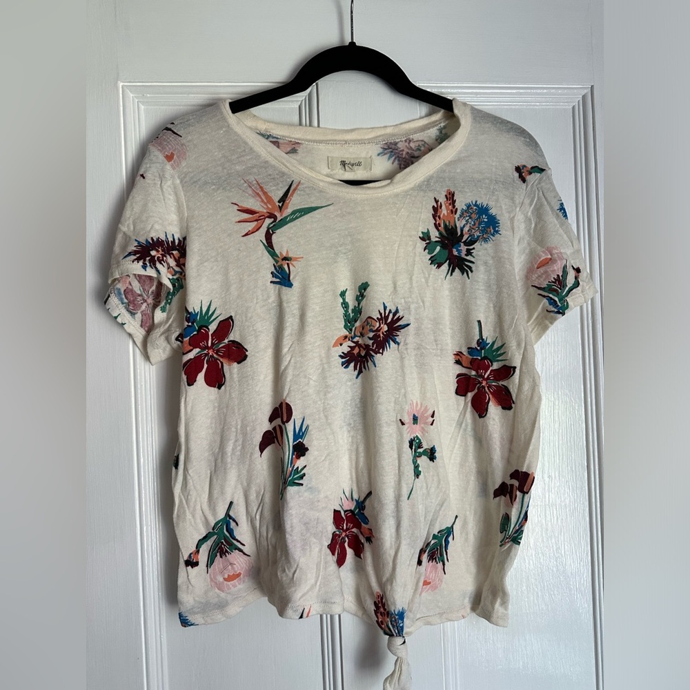 Madewell Floral T-shirt
